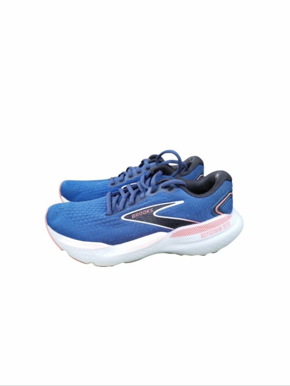 Brooks Glycerin 21 Athletic Running Jog Tennis Shoe Sneaker Blue White Women 8 - Picture 12 of 12